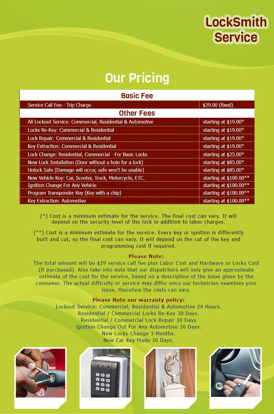 Park Ridge Locksmith Service Park Ridge, IL 847-227-6015